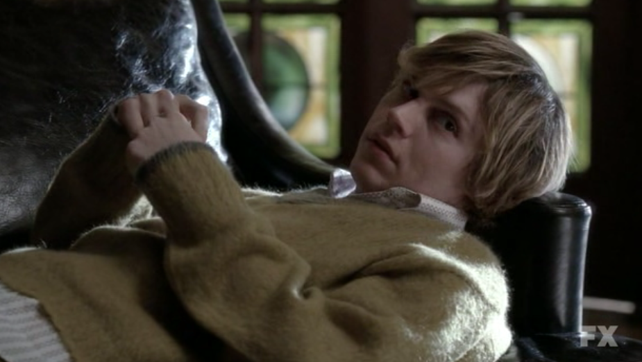 evan peters tate sweater