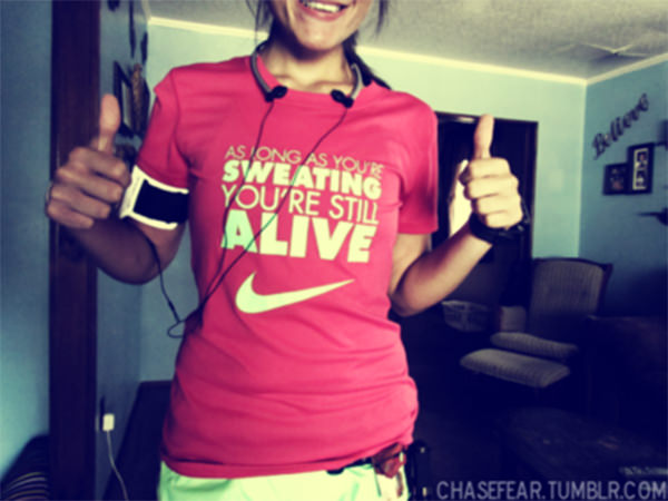 nike running t shirts with sayings