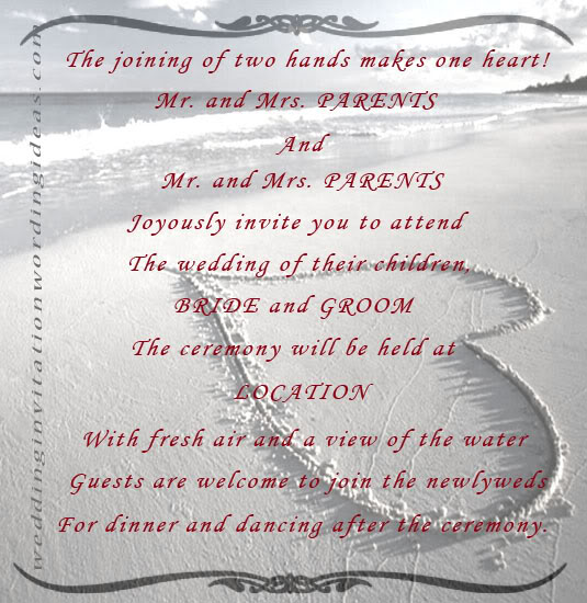 Wedding Invitation Sayings And Quotes. QuotesGram