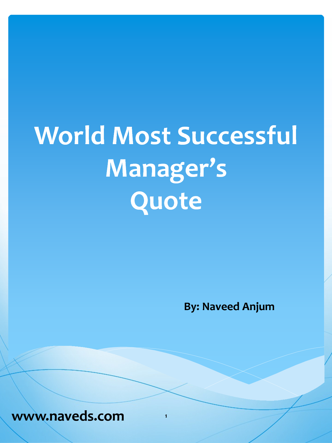 Manager Quotes. QuotesGram