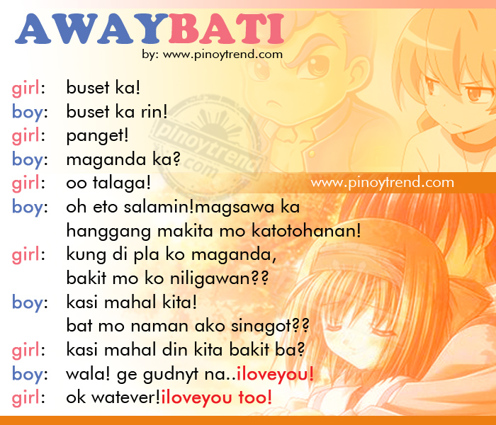 Message for my love tagalog