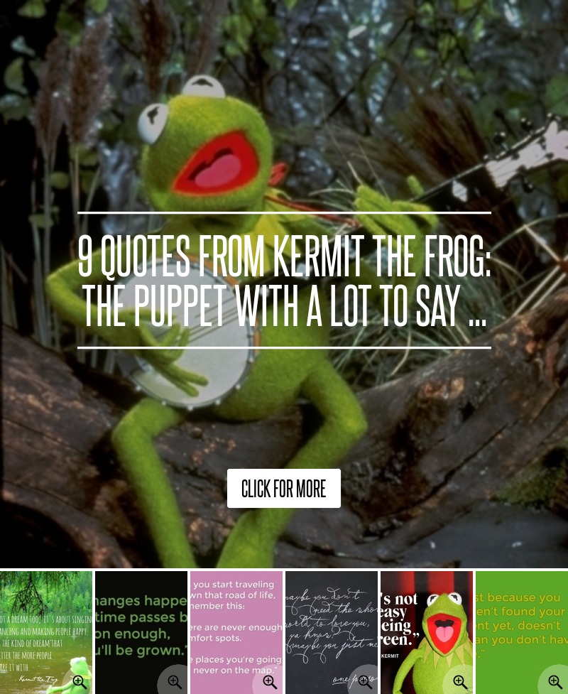 Kermit Frog Quotes Motivational. QuotesGram