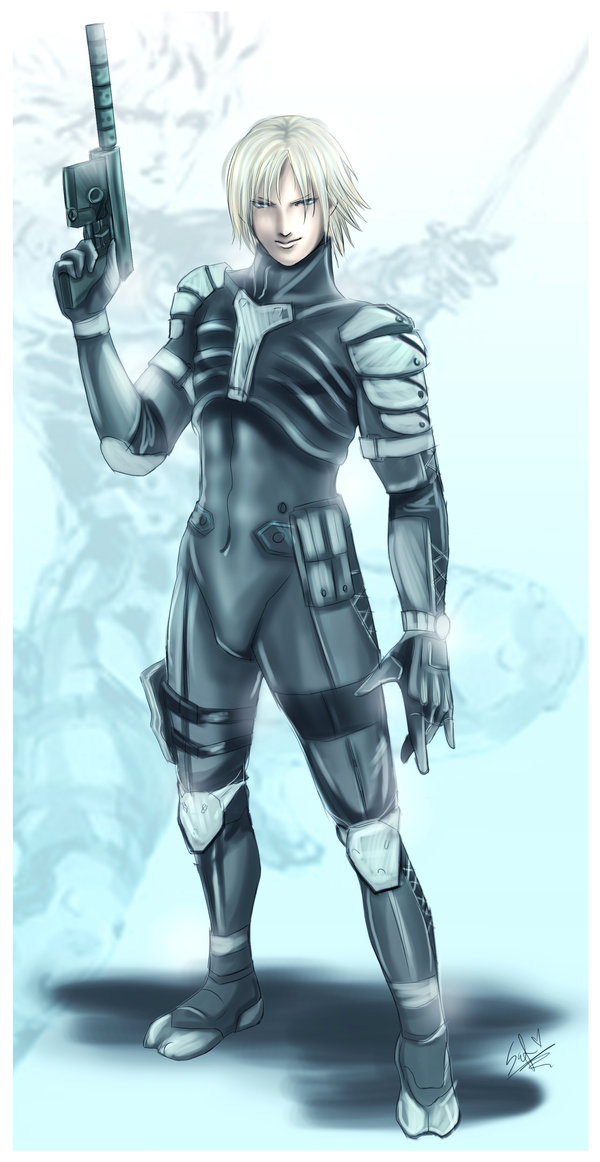 Been obsessed with Raiden recently Have an entire compilation of my art on  him  rmetalgearsolid