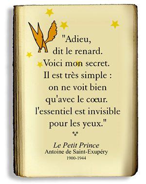 Le Petit Prince Fox Quotes Quotesgram