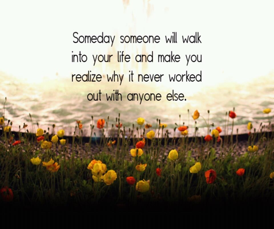 Someone Comes Into Your Life Quotes. QuotesGram