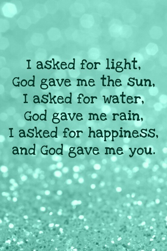 God Gave Me You Quotes Quotesgram