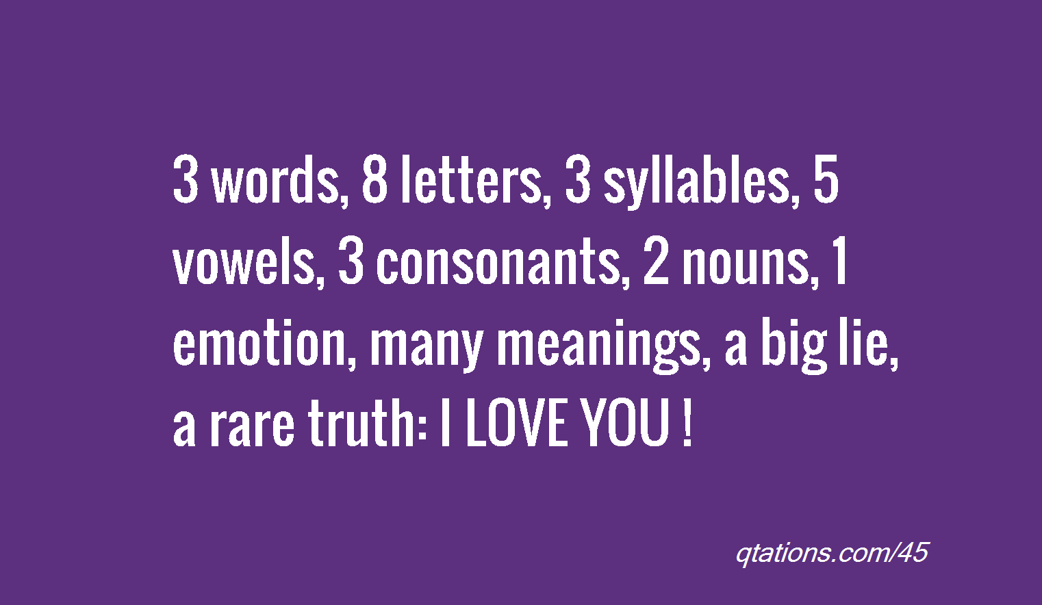  Three  Word  Quotes  Love  QuotesGram