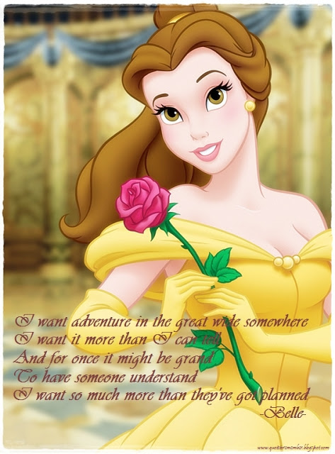 Belle And Beast Love Quotes Quotesgram