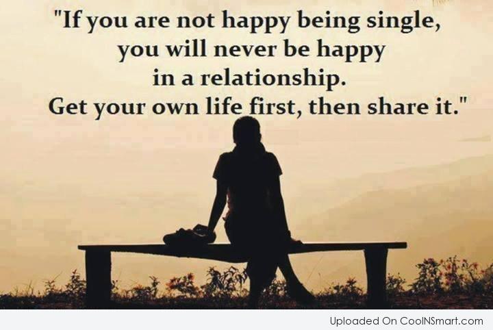 Happy Single Quotes Life. QuotesGram