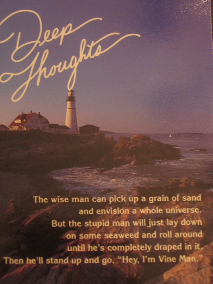 Deep Thoughts Jack Handey Quotes Jack Handey Quotes About Birthdays. Quotesgram