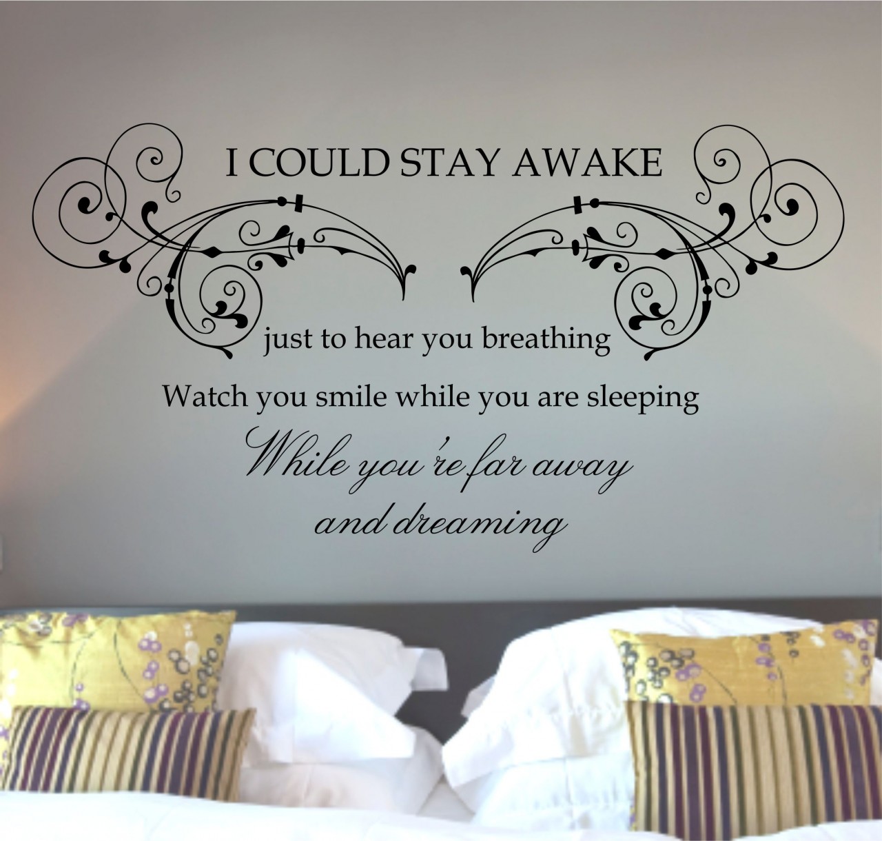 Love Isn T Finding Wall Art Sticker Quote Bedroom Wall Stickers Wa07 Stickers Home Decor