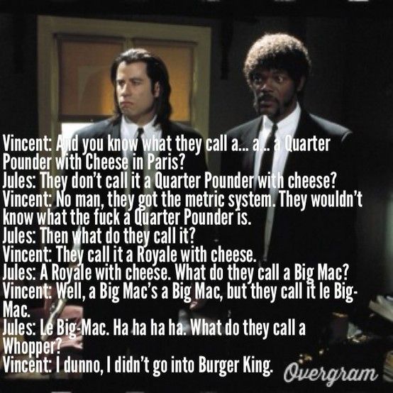 The Wolf Pulp Fiction Quotes. QuotesGram
