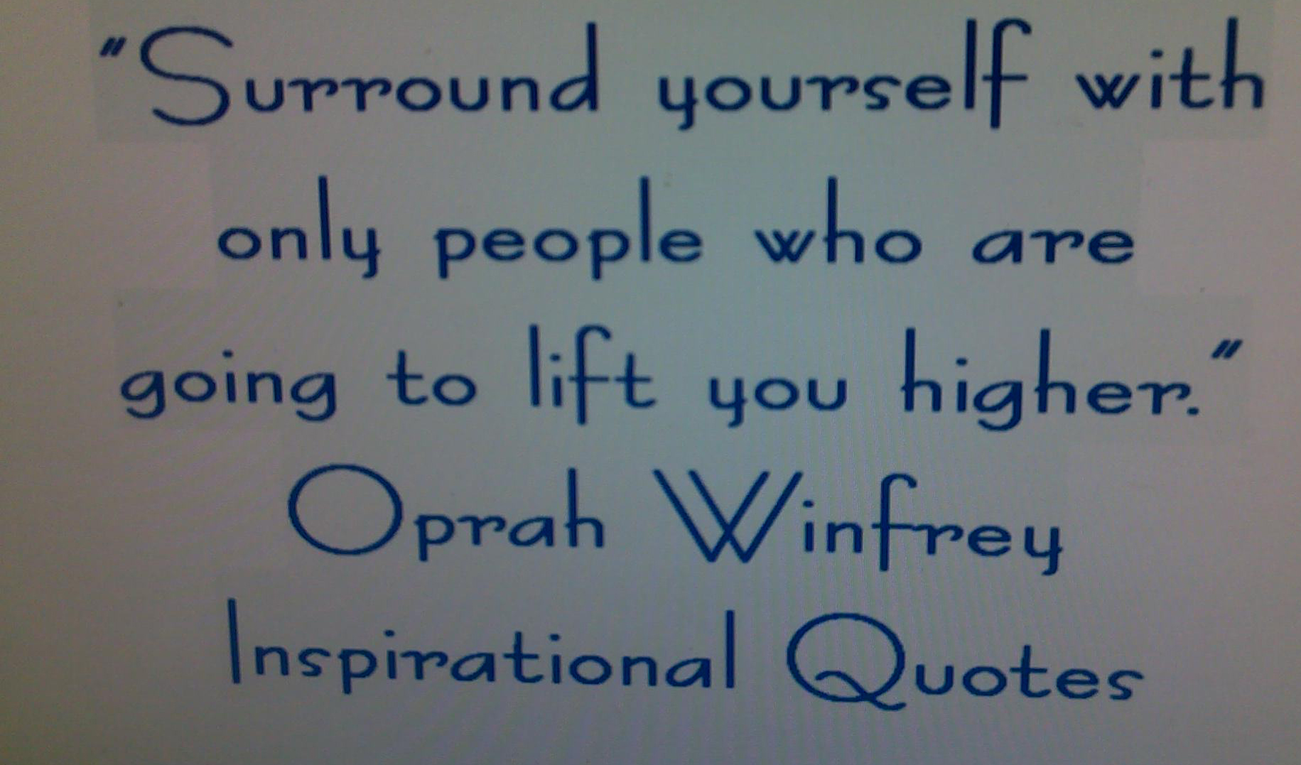 Daily Inspirational Quotes Oprah. QuotesGram
