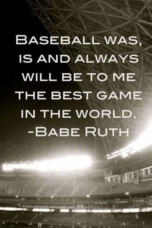 .y Baseball Sayings And Quotes. QuotesGram