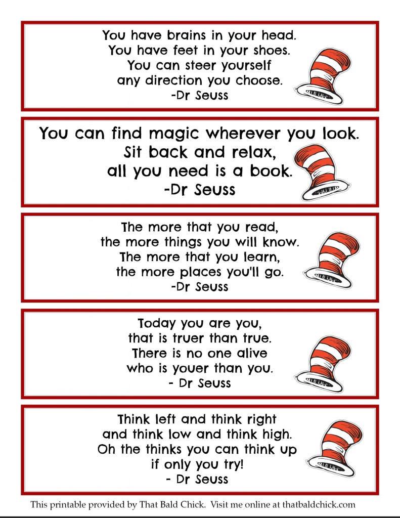 Free Printable Dr Seuss Quotes Printable Word Searches
