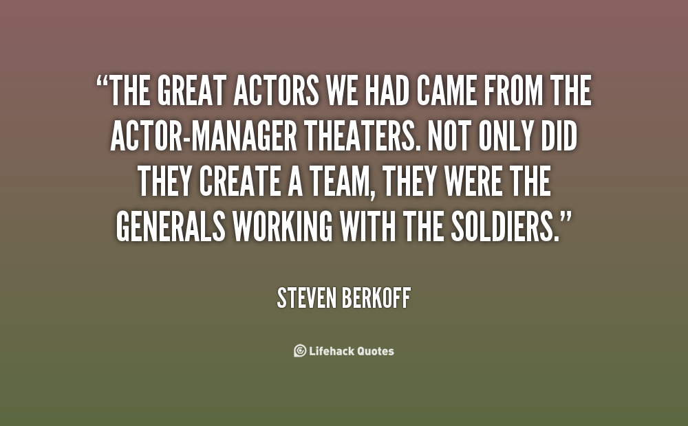 Great Acting Quotes. QuotesGram