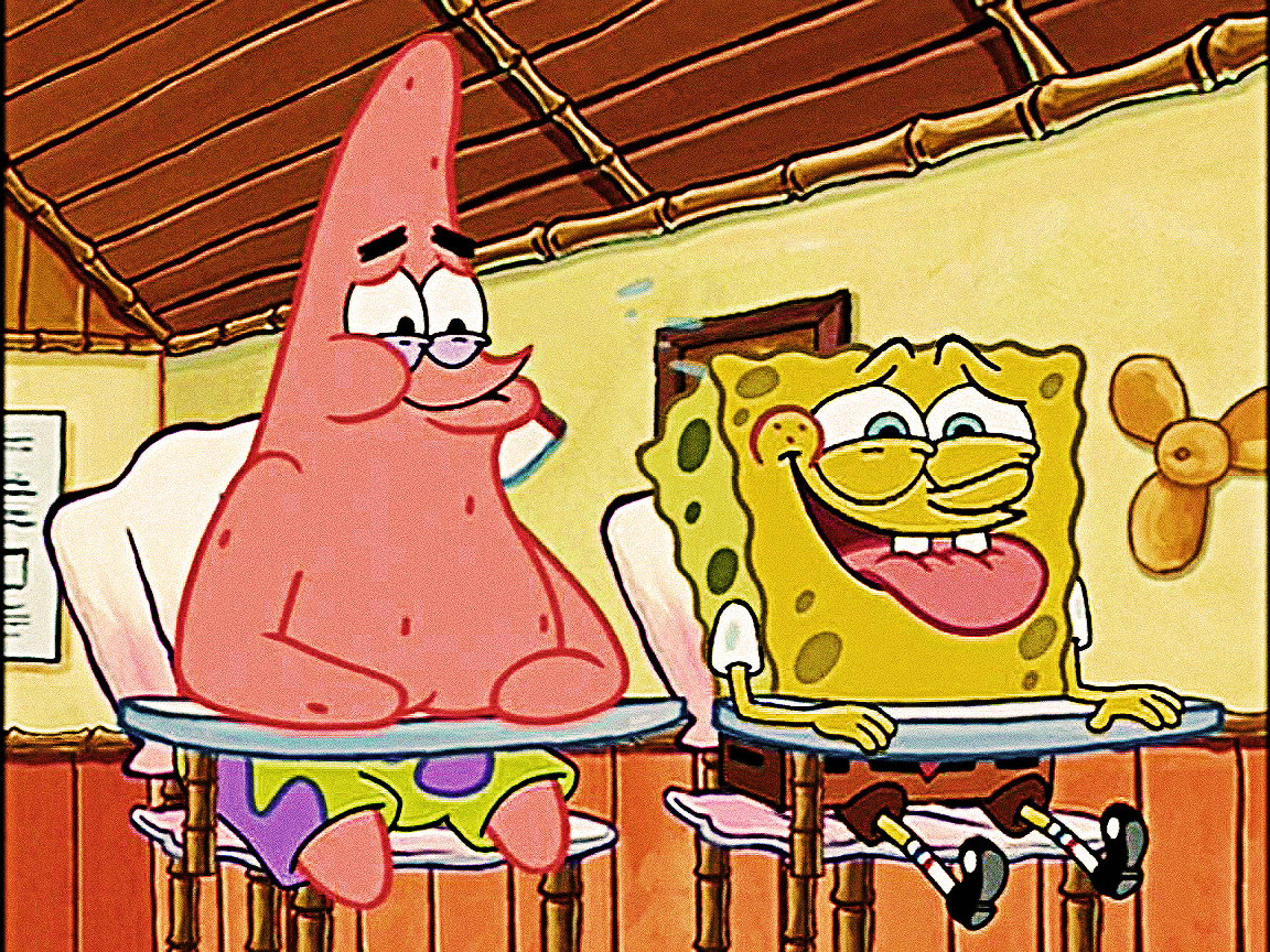 Spongebob And Patrick Best Friends Wallpaper