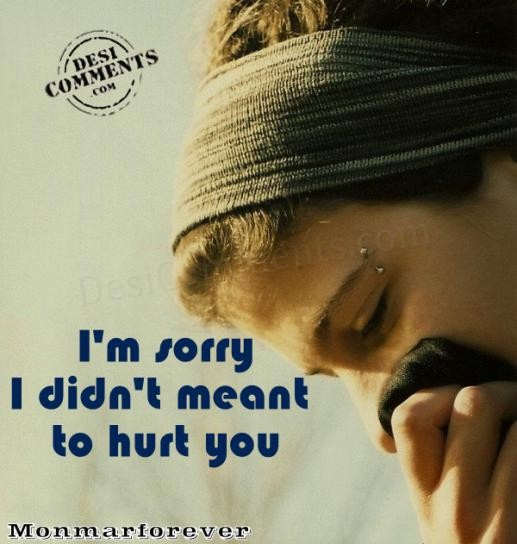 Im Sorry I Hurt You Quotes Quotesgram