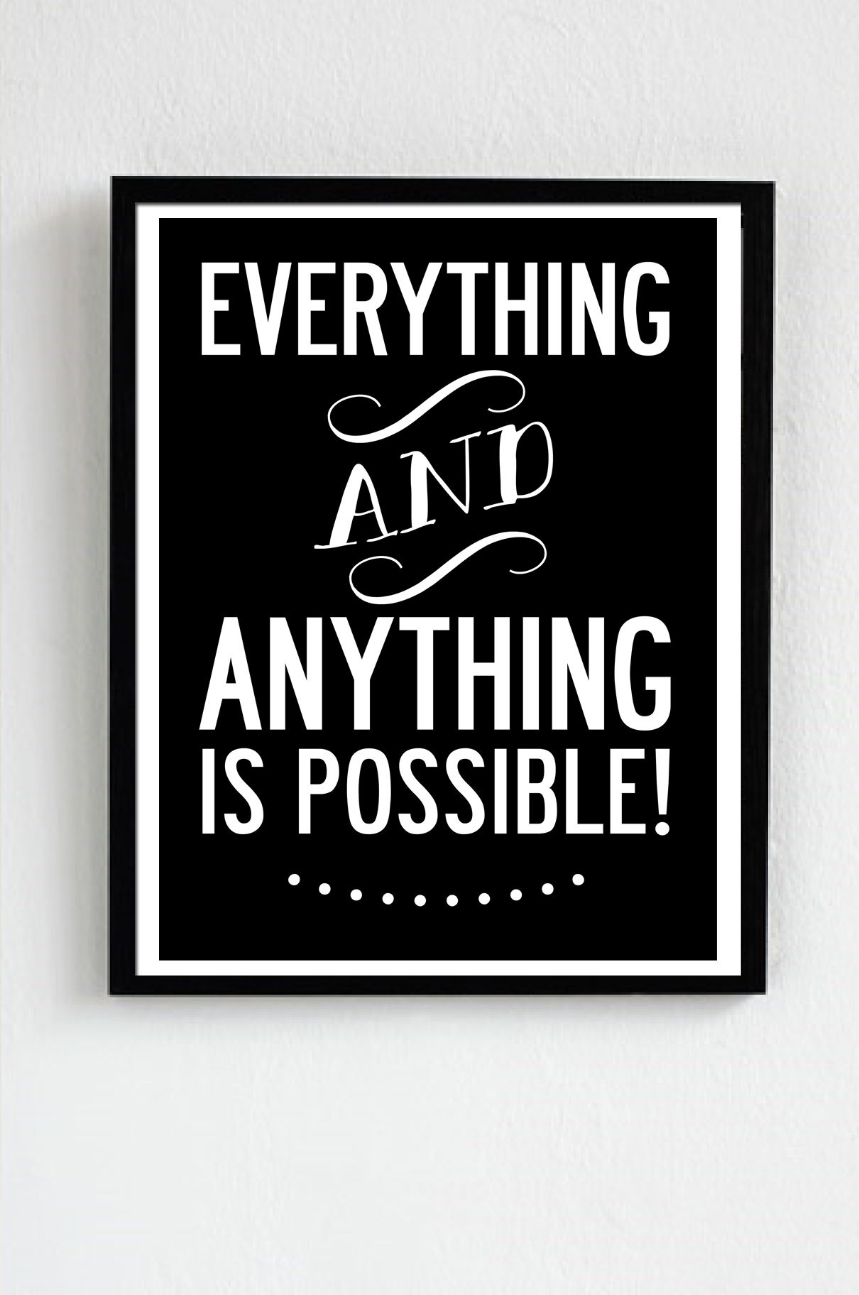 Anything is possible. Everything possible. Everything anything. Everything is possible игра.