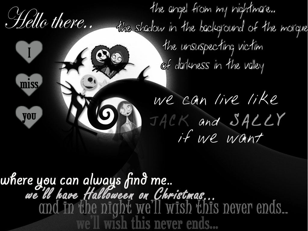 Jack And Sally Love Quotes. QuotesGram