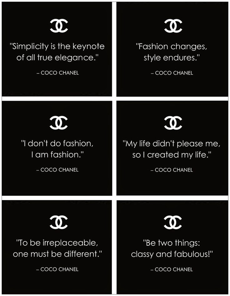 Coco Chanel Quotes On Hair QuotesGram