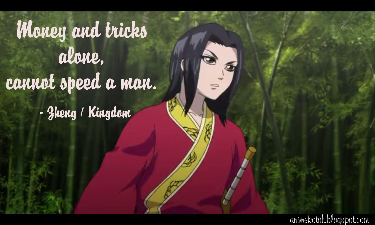 Kingdom Anime Quotes K QuotesGram