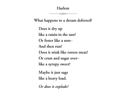 Harlem Langston Hughes Quotes. QuotesGram