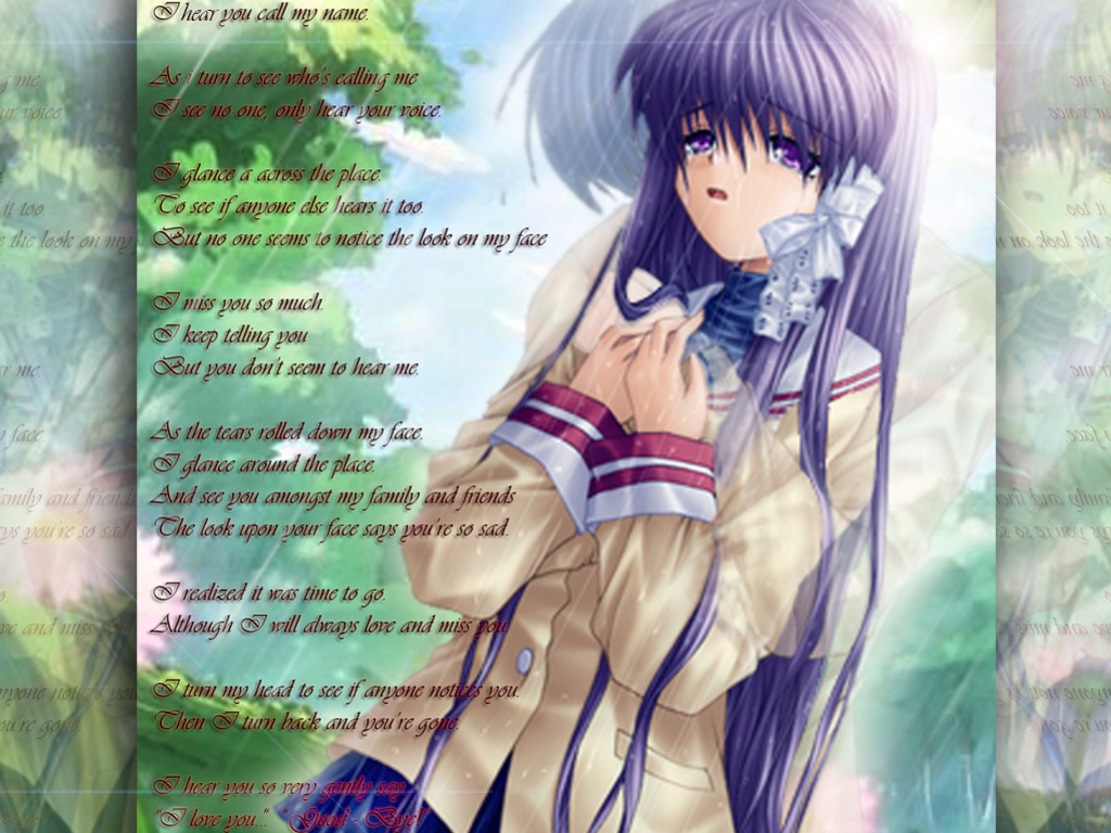 Anime Poems And Quotes.