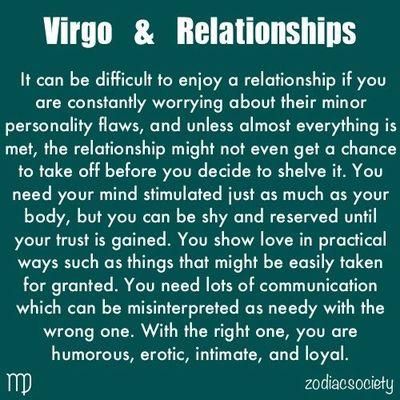 And relationships men virgo Virgo MAN: