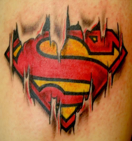 Superman Logo | Superman tattoos, Superman logo, Marvel tattoos