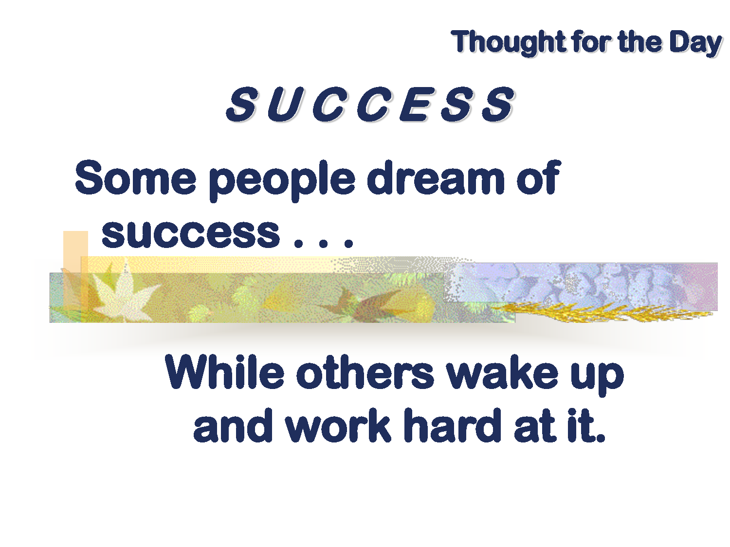 Success Through Hard Work Quotes. QuotesGram