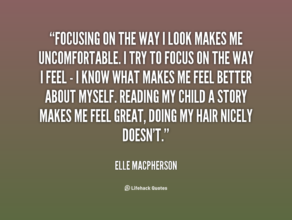 Focusing On Me Quotes. QuotesGram