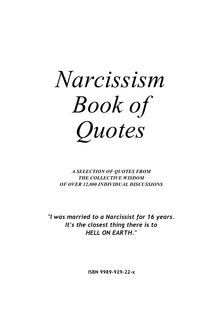 Narcissist quotes funny