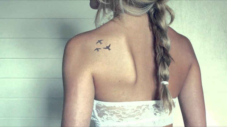 Little birds tattoo by tattooist Zaya - Tattoogrid.net