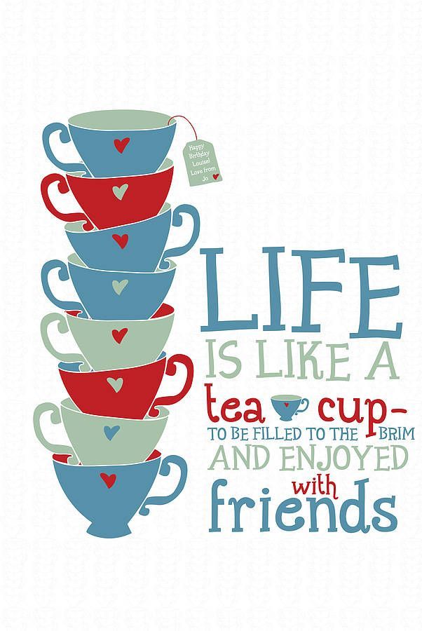 Tea With Friends Quotes QuotesGram