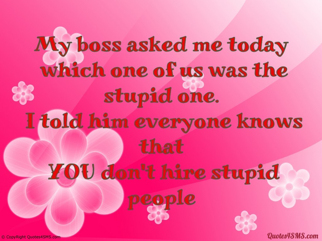 Thank You Boss Funny Quotes. QuotesGram