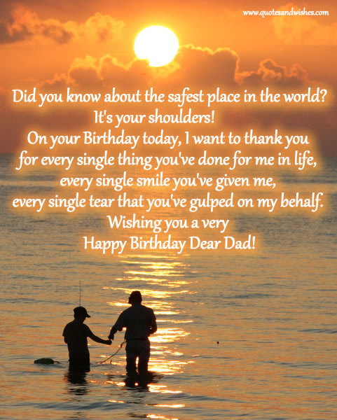 Daddy Birthday Quotes From Son Happy Birthday Dad From Son Quotes. Quotesgram