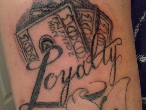 Love Life Loyalty tattoo
