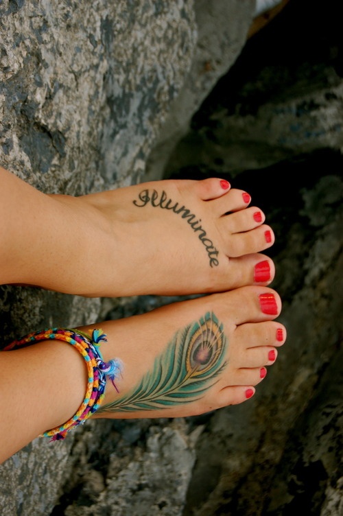 Cute Feet Tattoo Quotes. QuotesGram