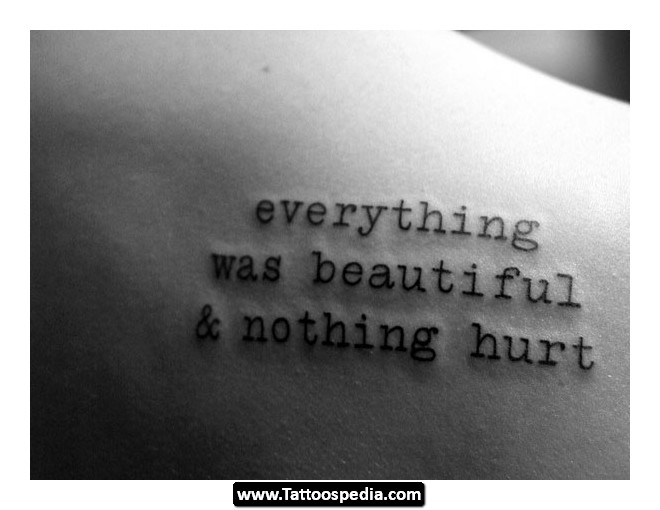 Deep And Meaningful Tattoo Quotes. QuotesGram
