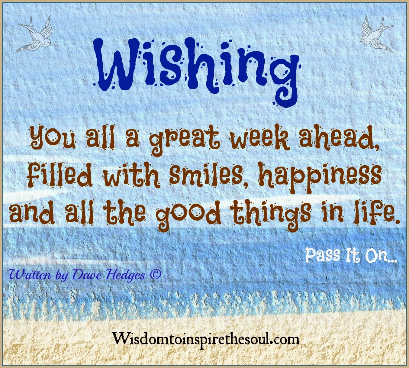 Great Week Ahead Quotes QuotesGram
