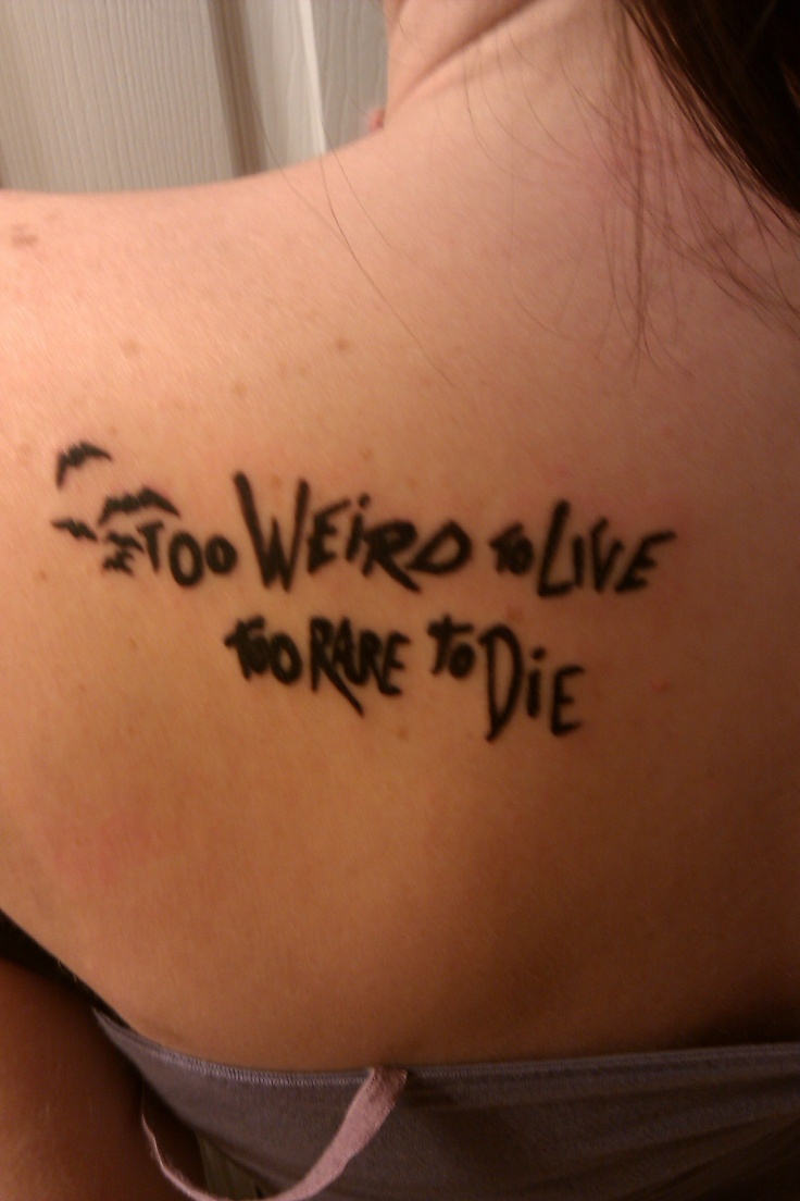 Fear Quotes Tattoo. QuotesGram