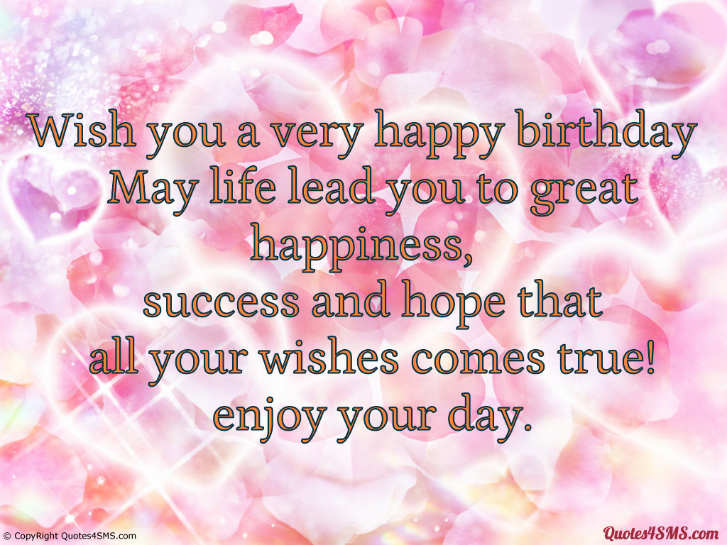 Wishing You Happiness Quotes QuotesGram