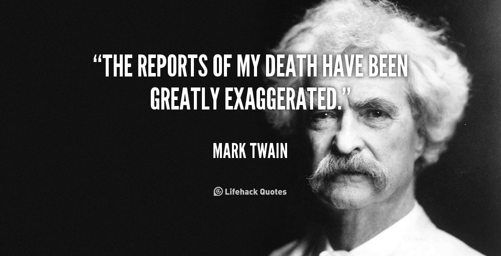 Mark Twain Quotes On Death. QuotesGram