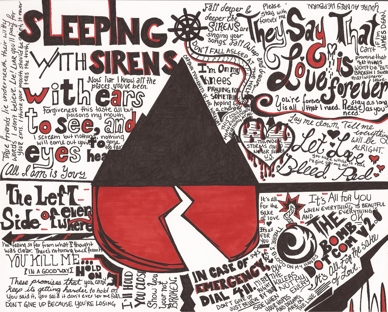 Sleeping With Sirens Kick Me Quotes.