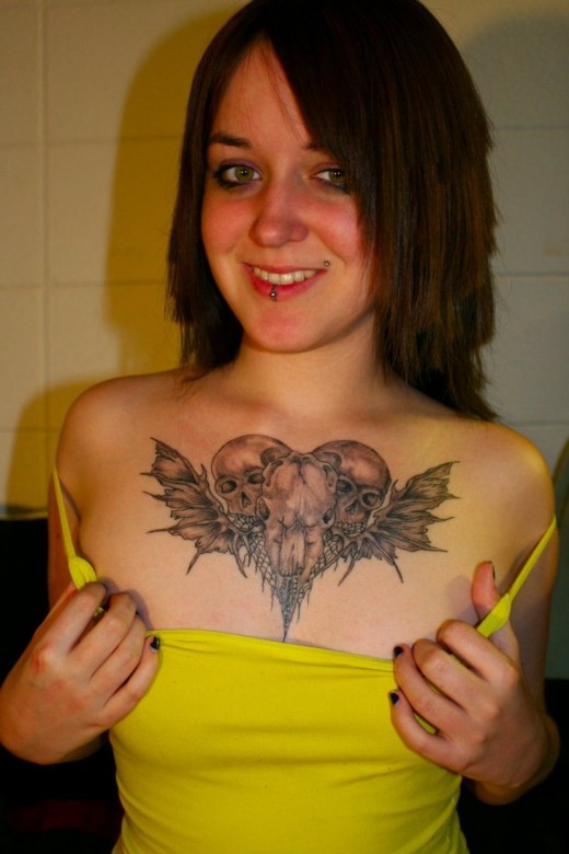 42 Most Beautiful Chest Tattoos for Women in 2023  PROJAQK
