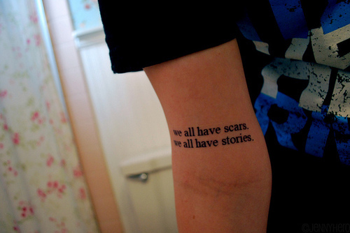 Why I Got Tattoos to Cover My SelfHarm Scars  Allure