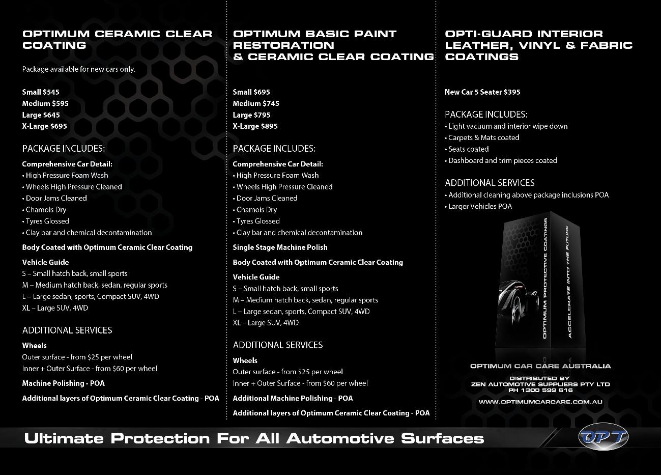Pricing Brochure