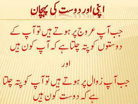 Friendship Quotes In Urdu Quotesgram