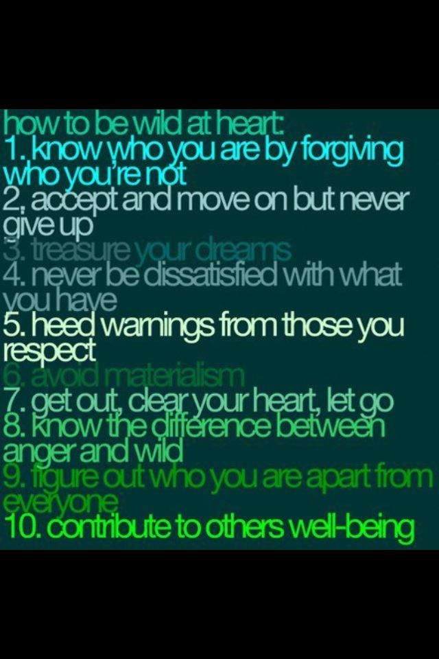 Wild At Heart Quotes. QuotesGram